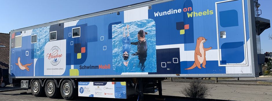 Aktualisierung SchwimmMobil „Wundine on Wheels 4“ – Standort Bingen