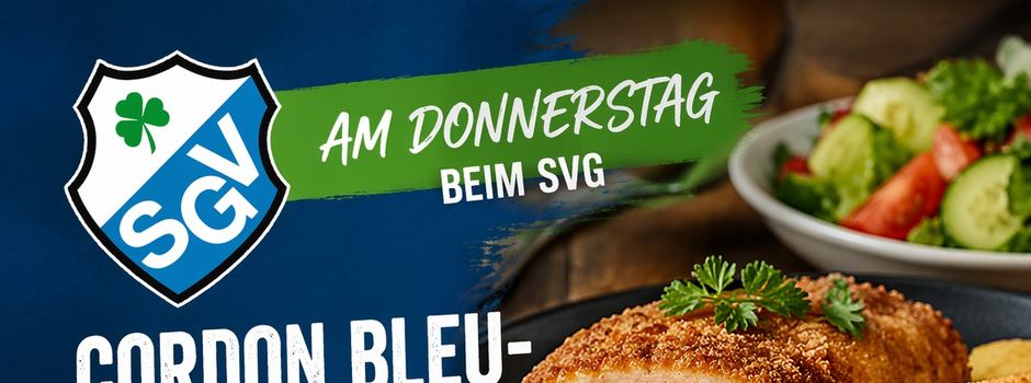 Am Donnerstag beim SVG