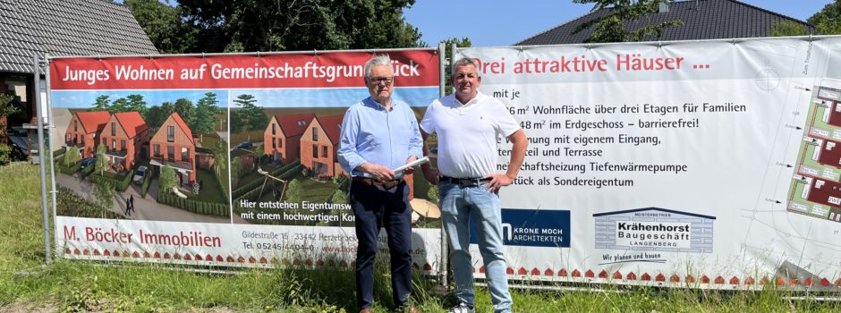 Junges Wohnen auf einem Gemeinschaftsgrundstück im Herzebrocker Ortsteil Möhler