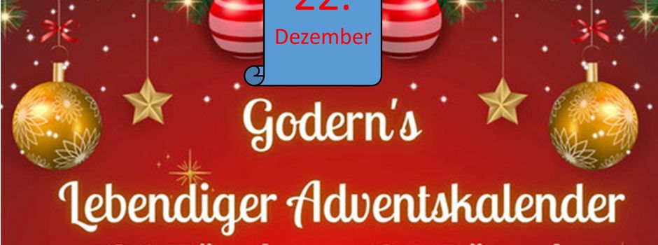 Adventskalender mit lebendigen Türen
