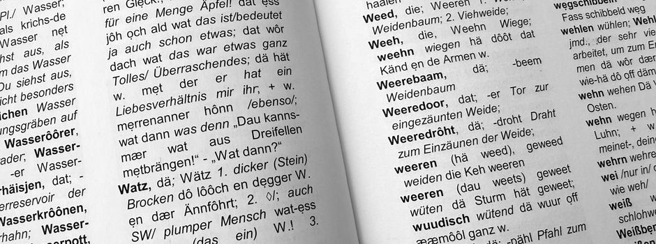 „Stänebächer platt“ Buchstabe W