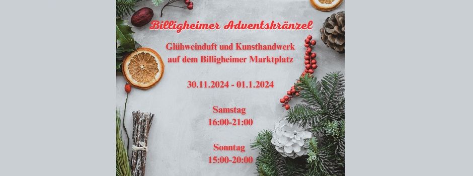 Billigheimer Adventskränzel