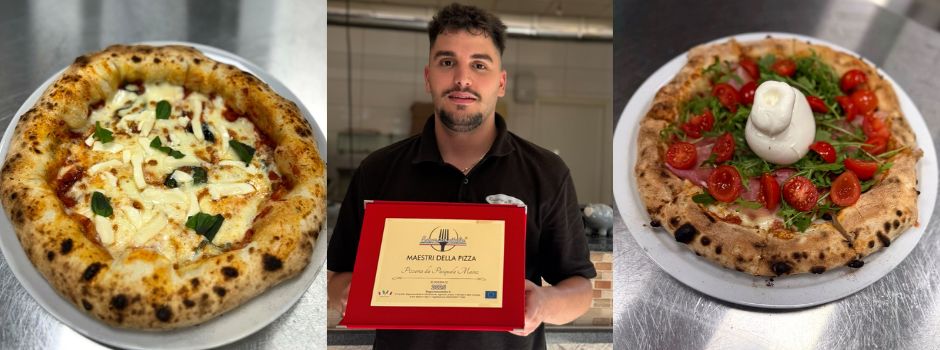 Große Ehre für Lorenzo La Magra, Pizzaiolo der Pizzeria Da Pasquale in Mainz