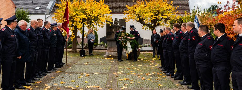 Ehrung der Gefallenen und Vermissten in Mondorf