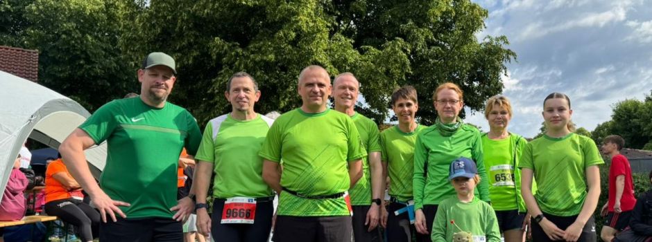 Volkslauf in Wehleiden mit Startern aus Heli