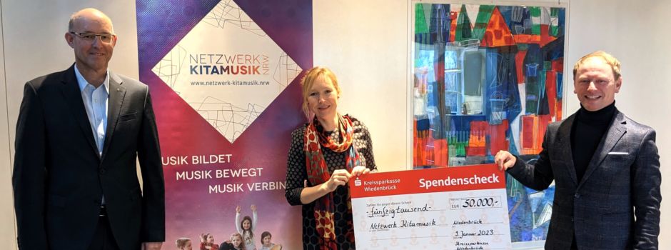 Kreissparkasse Wiedenbrück und Netzwerk Kitamusik: Wie klingt das Universum?