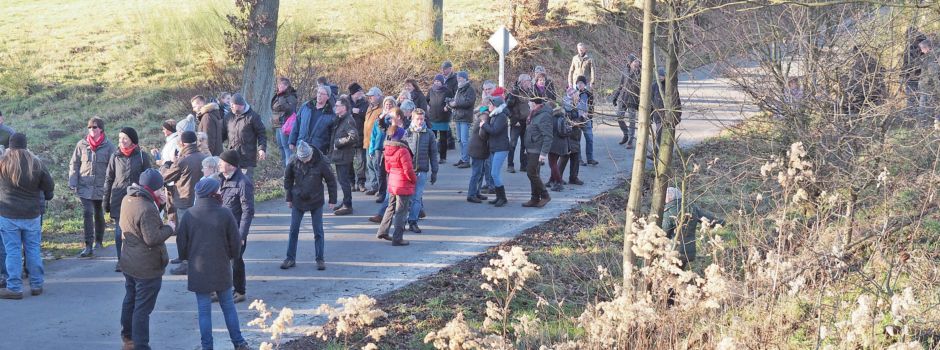 Wandern auf dem Truppenübungsplatz: Auf halbem Weg gibt's Glühwein