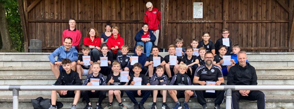 Sportabzeichen abgelegt