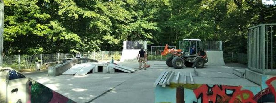 Skateranlage in Herzebrock-Clarholz frisch saniert: Ab 14. Juli mit neuer Pyramide aus Granit