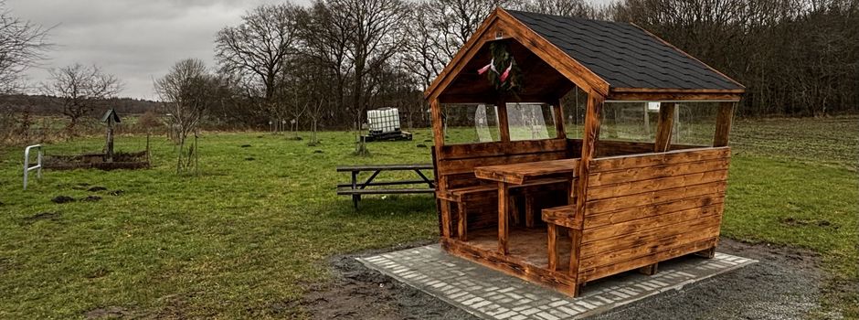 Neue Schutzhütte in Föhrden eröffnet