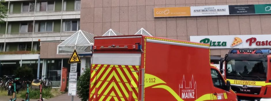 Hochhaus-Brand in Mainzer Oberstadt: Alarm funktionierte wohl nicht überall