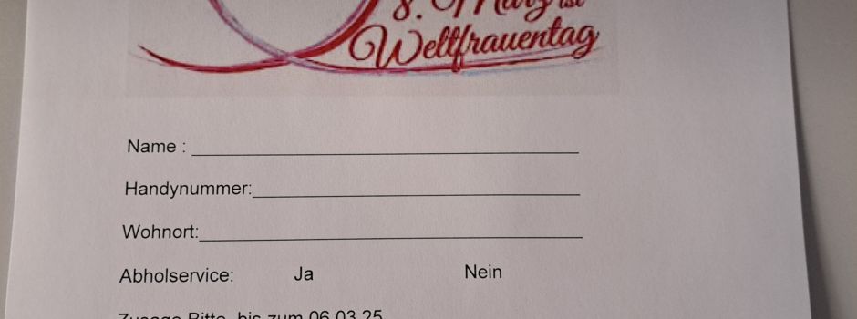 Internationaler Frauentag  2025