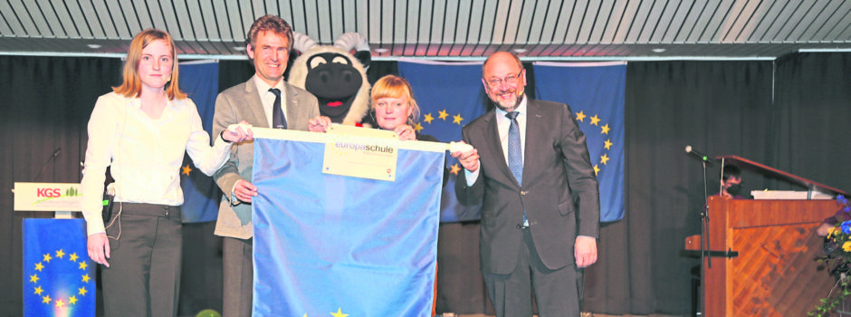 KGS Schneverdingen ist „Europaschule“ - Martin Schulz übernimmt Patenschaft