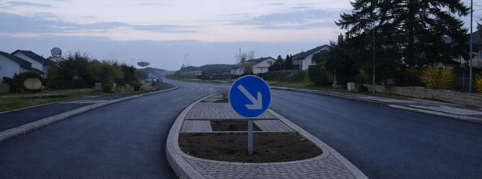 Fertigstellung der B53, Ortsdurchfahrt Wintrich