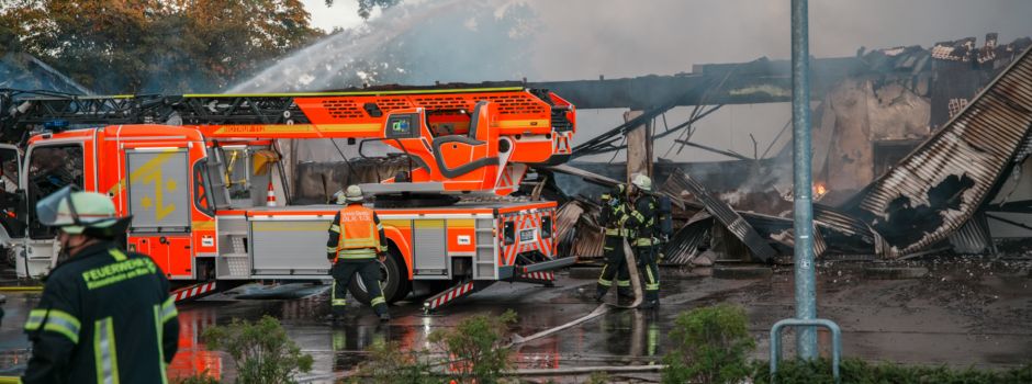 Supermarkt-Brand in Rüsselsheim: Was war die Ursache?