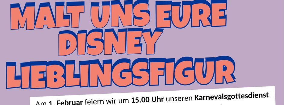 Malt uns eure Disney-Lieblingsfigur!