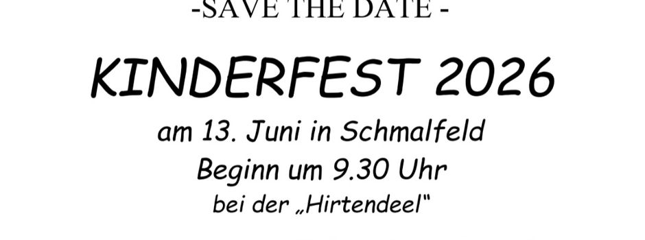 Kinderfest 13. Juni