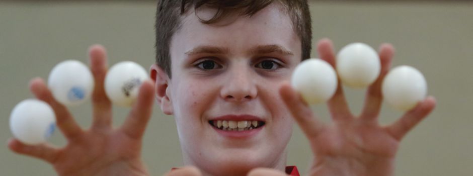 Niederkasseler Tischtennistalent Noah Hersel für Deutschland im Viertelfinale