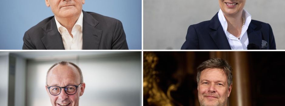 Viererrunde mit Scholz, Merz, Weidel und Habeck bei RTL