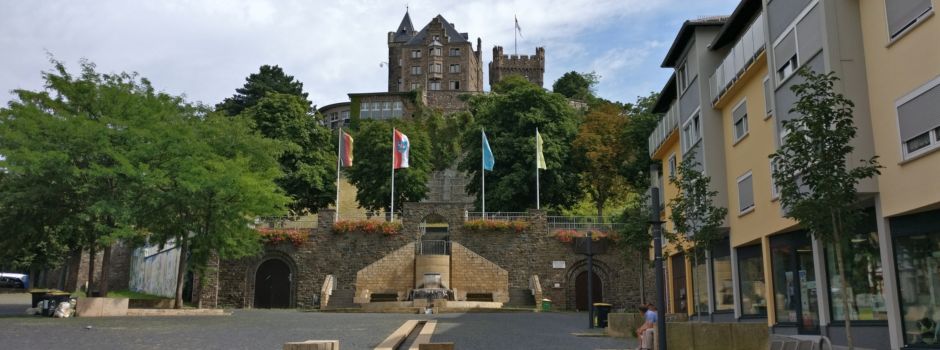 Dreister Diebstahl auf Burg Klopp in Bingen