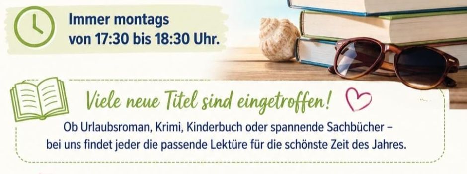 Sommerzeit ist Lesezeit 