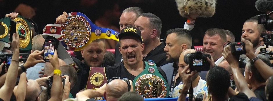 Duell um Schwergewichtskrone: Profiboxer Usyk schlägt Fury