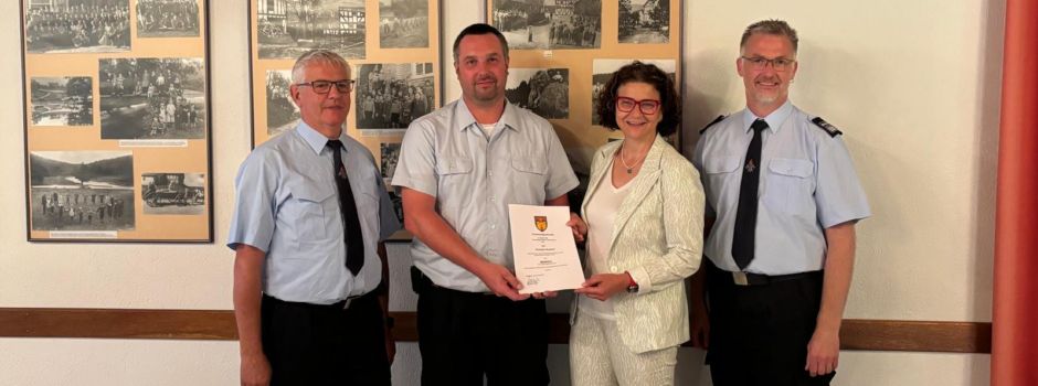 Wahl des Wehrführers in Heimborn