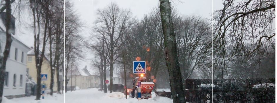 Gemeinde Herzebrock-Clarholz bei aktueller Winterlage
