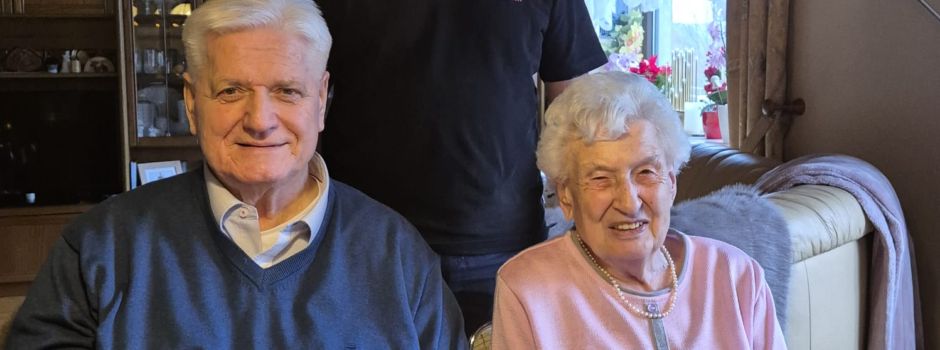 Herzlichen Glückwunsch an Frau Ottilie Röckel zum 90. Geburtstag