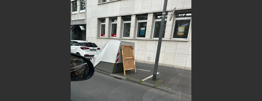 Erneuter Blitzerstreich in Mainz wird zum Facebook-Hit