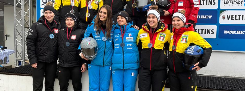 U26-Europameistertitel für Candrix im Zweierbob 🥇