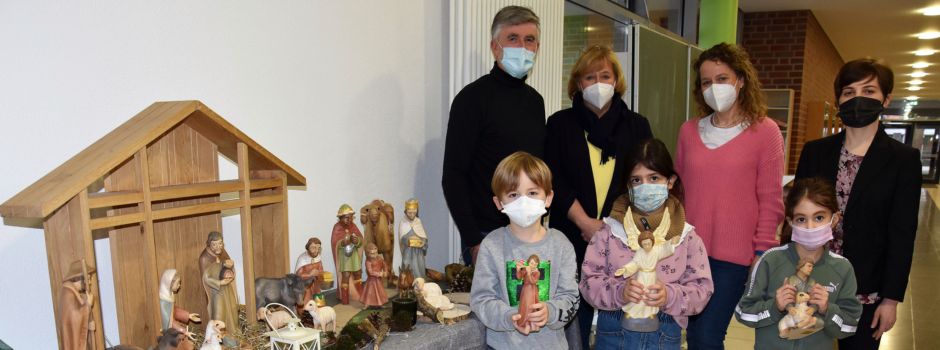 Die Stiftung Sonnenblume finanziert neue Krippenfiguren