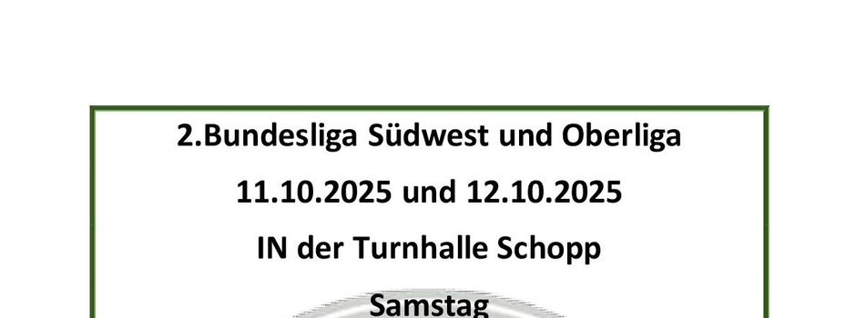 2. Bundesliga Südwest und Oberliga