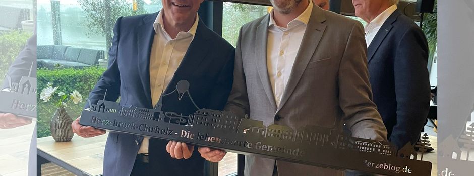 Wechsel in Steenwijkerland: Bürgermeister Diethelm würdigt Amtskollegen mit Herzeblog-Skyline