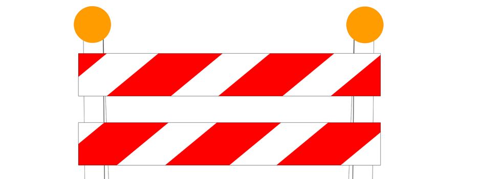 Vollsperrung Teilstück Radweg