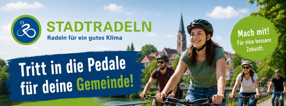 Team „Mittelpunktradler“ startet beim STADTRADELN 2026