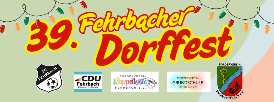 39. Fehrbacher Dorffest