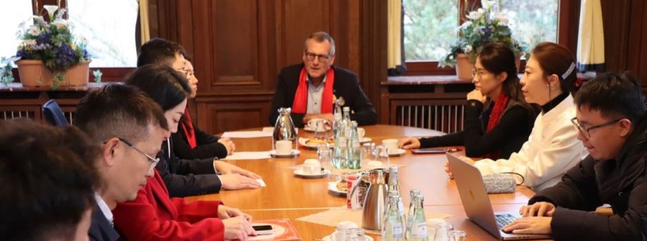 Binger OB empfängt Delegation aus China