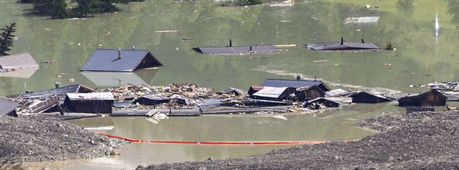 Nach Gletscherabbruch: Gestauter See läuft ab