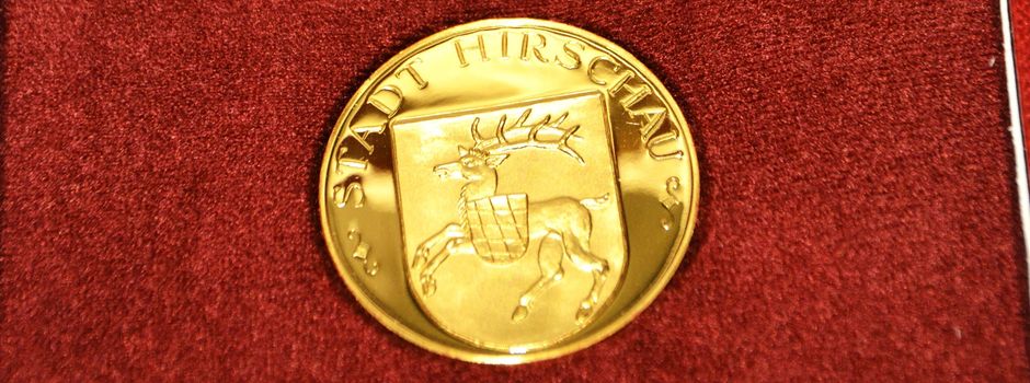 Verleihung der Goldenen Bürgermedaille an Werner Schulz und Rudi Wild