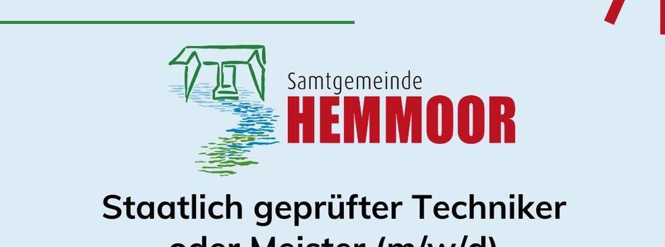 Stellenausschreibung
Staatlich geprüfter Techniker
oder Meister (m/w/d)
-Fachrichtung Hoch- und/oder Tiefbau-
