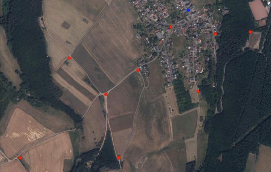 Hundekotbeutelspender – Endgültige Standorte festgelegt