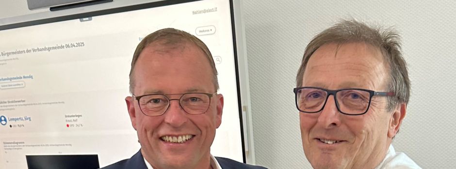 Jörg Lempertz bleibt Bürgermeister der VG Mendig