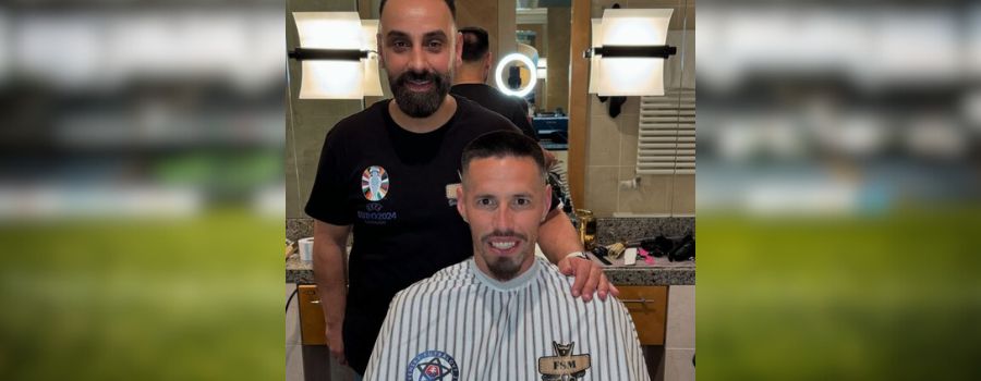 Mainzer Promi-Friseur macht Slowakei-Stars die Haare schön