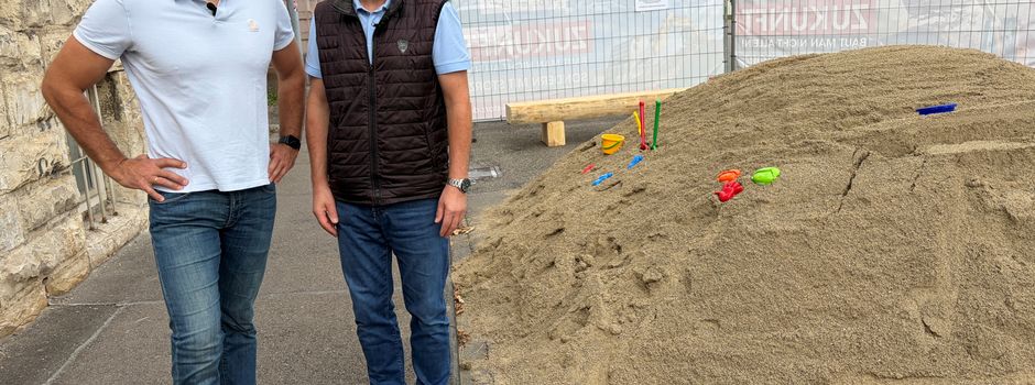 Stadtverwaltung richtet Kinderbaustelle in der Karlstraße ein