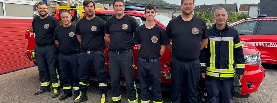 Waldbrandgruppe unterstützt in Iillingen
