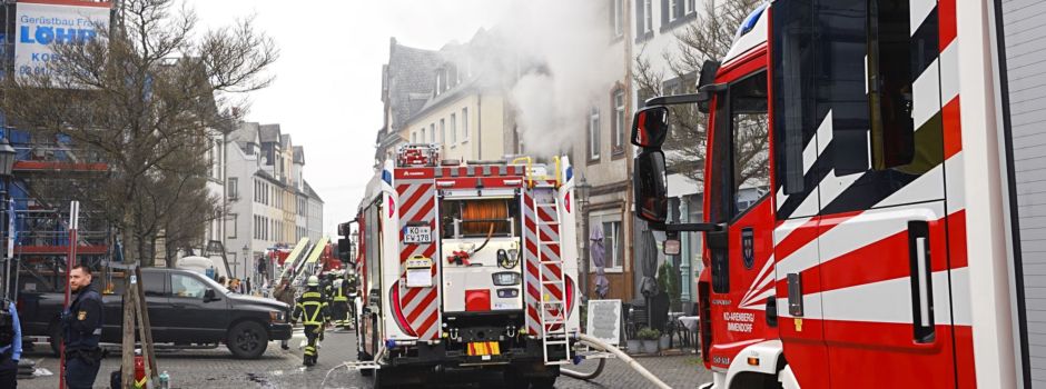 Technischer Defekt? Darum brannte es in Koblenzer Mehrfamilienhaus
