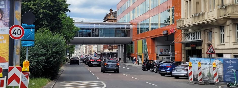 Umgestaltung der Schwalbacher Straße in Wiesbaden startet