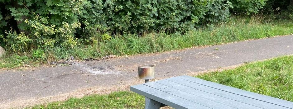 Vandalismus hinter dem Loh