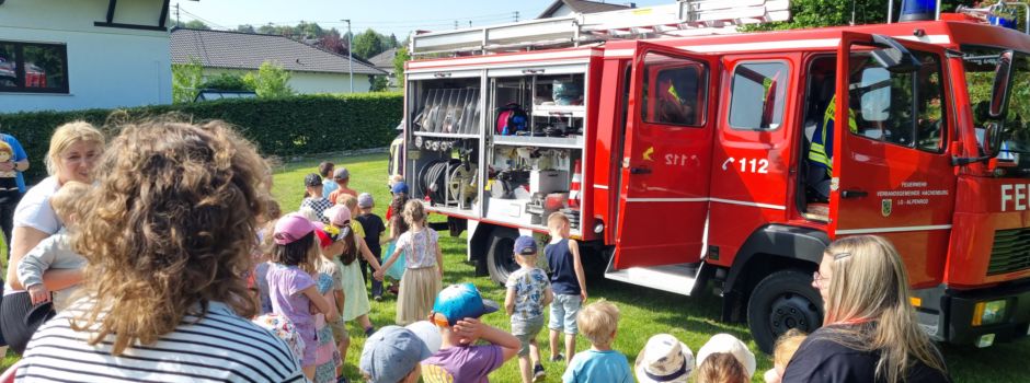 Brandschutzprojekt endet mit echtem Feuerwehreinsatz